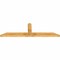 Ekena Millwork Portland Rough Sawn Timber Gable Bracket, Western Red Cedar, 96"W x 28"H x 4"D x 6"F, 7/12 Pitch GBW096X28X0406POR00RWR - alternate 3